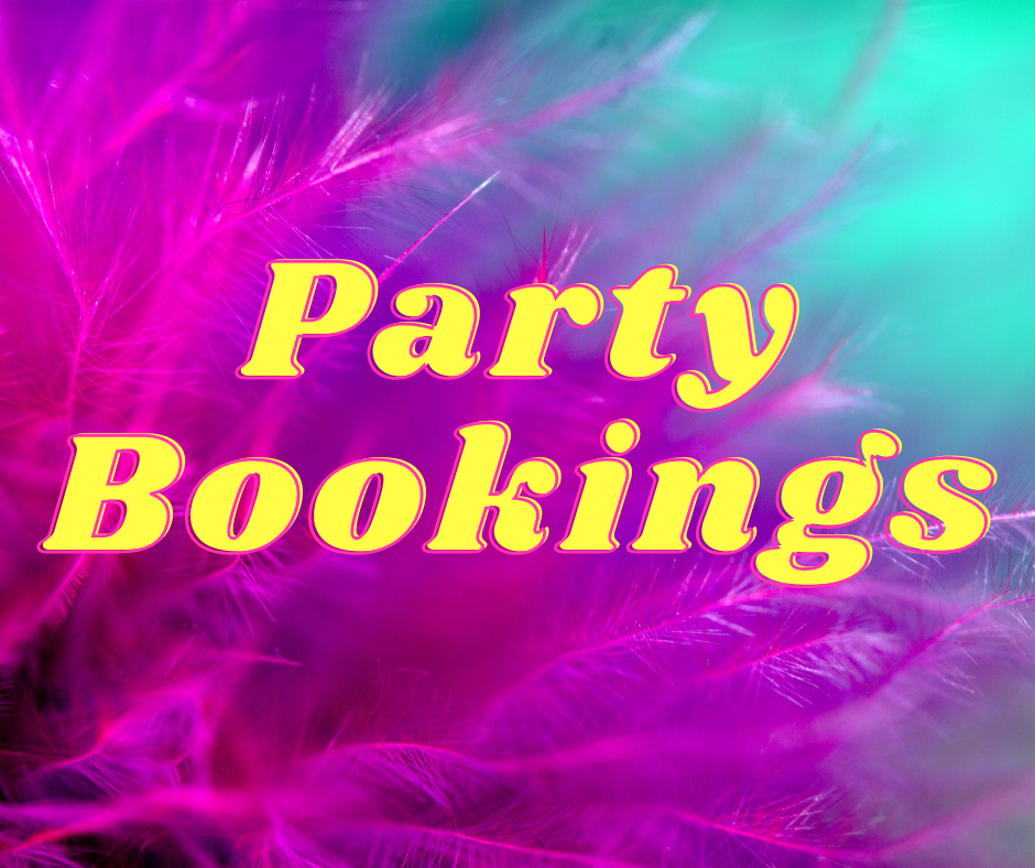 Party Bookings guide