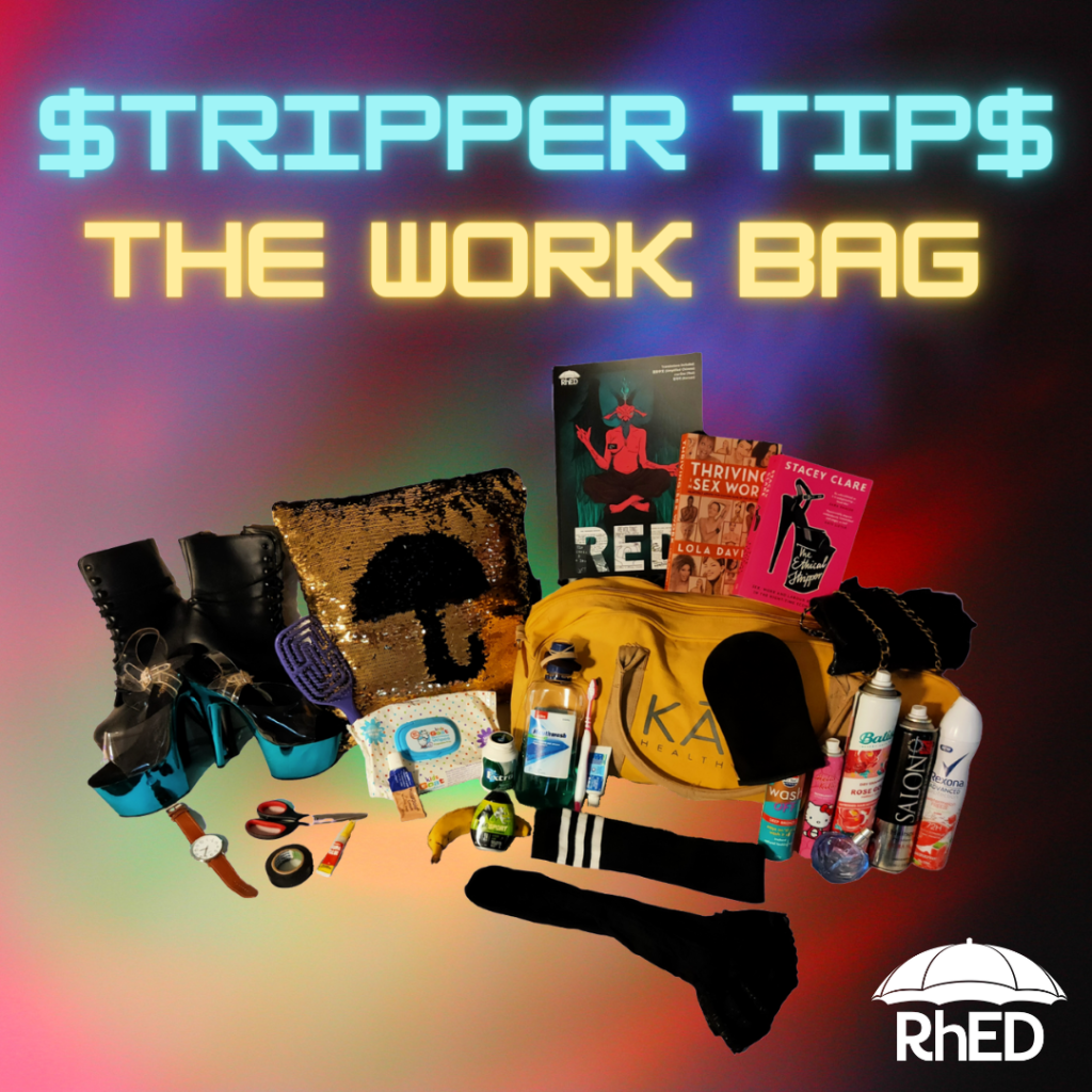 Stripper Tips: The work bag (what to pack)